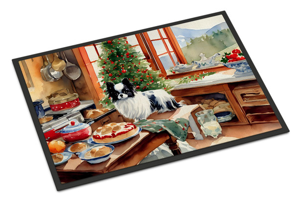 Japanese Chin Christmas Cookies Doormat 24H X 36W DAC3827 product image at NuMercy