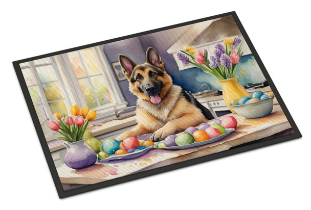 Decorating Easter German Shepherd Doormat 24H X 36W DAC6818 product image at NuMercy