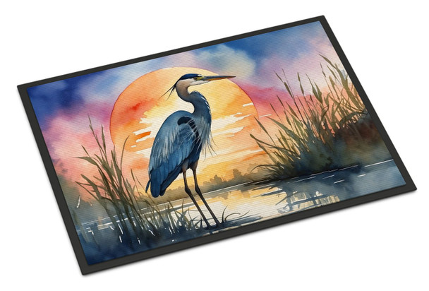 Blue Heron Setting Sun Doormat 24H X 36W DAC7503 product image at NuMercy
