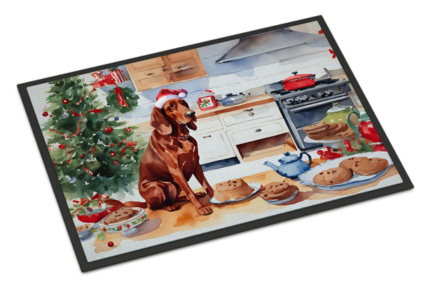 Redbone Coonhound Christmas Cookies Doormat 24H X 36W DAC3874 product image at NuMercy