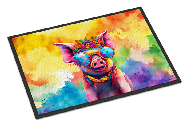 Hippie Animal Pig Doormat 24H X 36W DAC4026 product image at NuMercy