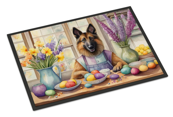 Decorating Easter Belgian Tervuren Doormat 24H X 36W product image at NuMercy