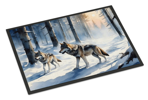 Winter Wolves Doormat 24H X 36W product image at NuMercy