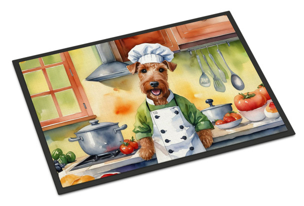 Irish Terrier The Chef Doormat 24H X 36W product image at NuMercy