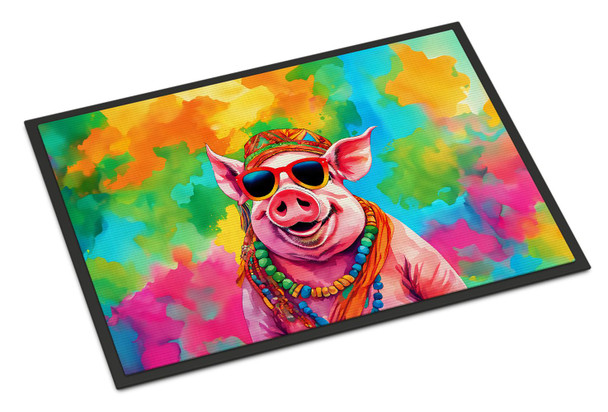 Hippie Animal Pig Doormat 24H X 36W DAC4027 product image at NuMercy