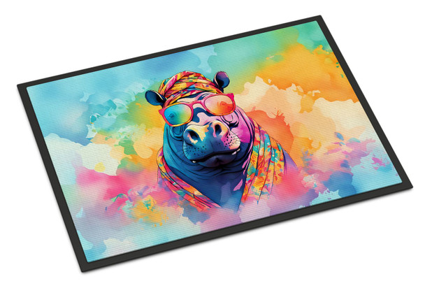 Hippie Animal Hippopotamus Doormat 24H X 36W DAC3994 product image at NuMercy