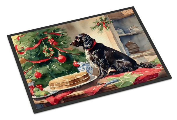 Boykin Spaniel Christmas Cookies Doormat 24H X 36W product image at NuMercy