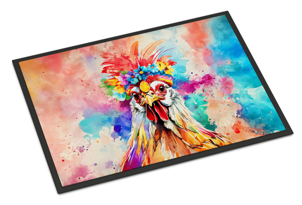 Hippie Animal Polish Poland Rooster Doormat 24H X 36W product image at NuMercy