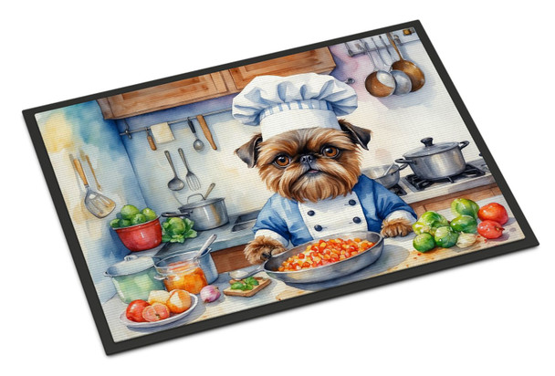 Brussels Griffon The Chef Doormat 24H X 36W product image at NuMercy