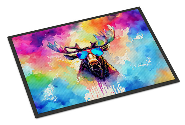 Hippie Animal Moose Doormat 24H X 36W DAC4010 product image at NuMercy