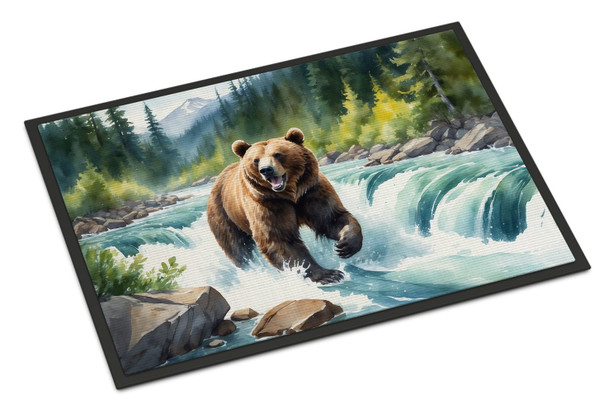 Alaskan Wilderness Grizzly Bear Doormat 24H X 36W DAC7643 product image at NuMercy