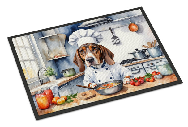 American English Coonhound The Chef Doormat 24H X 36W product image at NuMercy
