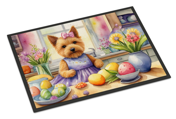 Decorating Easter Norwich Terrier Doormat 24H X 36W DAC6861 product image at NuMercy