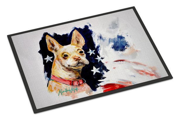 Chevy Boston Terrier Doormat 24H X 36W product image at NuMercy