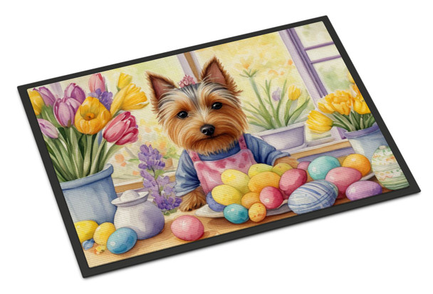 Decorating Easter Silky Terrier Doormat 24H X 36W DAC6904 product image at NuMercy