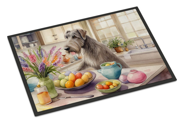 Decorating Easter Irish Wolfhound Doormat 24H X 36W DAC6835 product image at NuMercy