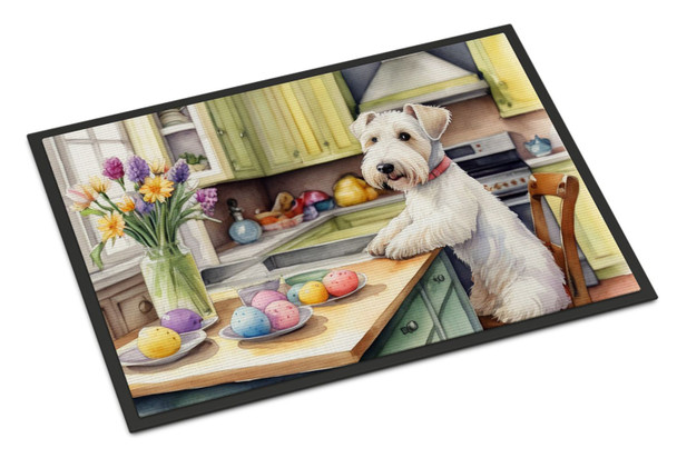 Decorating Easter Sealyham Terrier Doormat 24H X 36W DAC6896 product image at NuMercy