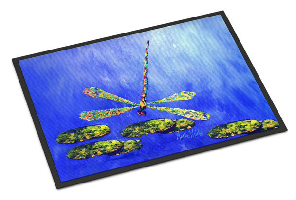 Blue Dragonfly Doormat 24H X 36W product image at NuMercy