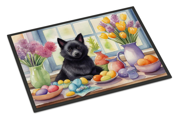 Decorating Easter Schipperke Doormat 24H X 36W product image at NuMercy