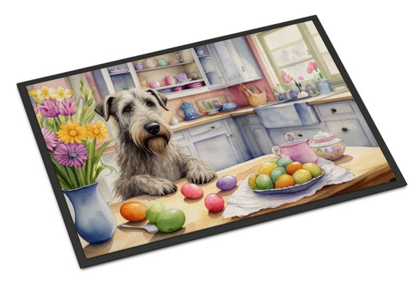 Decorating Easter Irish Wolfhound Doormat 24H X 36W DAC6836 product image at NuMercy