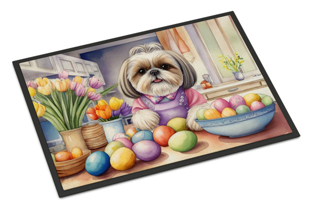 Decorating Easter Shih Tzu Doormat 24H X 36W DAC6901 product image at NuMercy