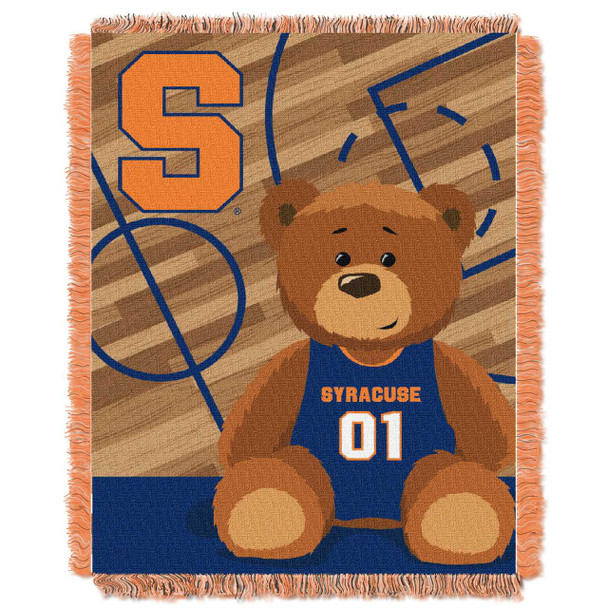 Syracuse Orange Fullback Baby Woven Jacquard Throw