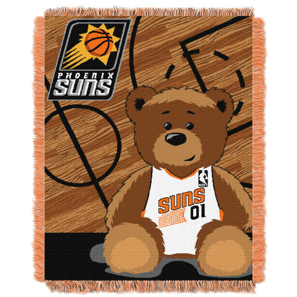 Phoenix Suns NBA Half-Court Baby Woven Jacquard Throw