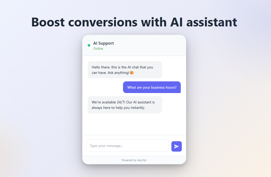 24/7 Real-Time Technical Support: Launching Our AI Assistant Service!