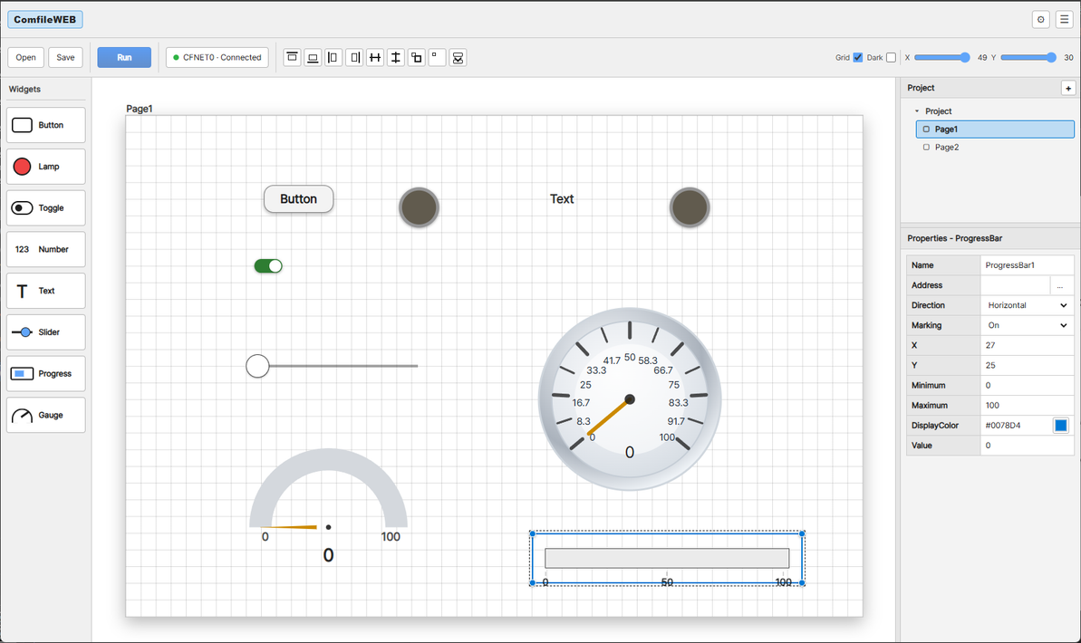 [Coming Soon] Control Your Field from Any Browser: Introducing ComfileWEB, a Free Web-Based HMI