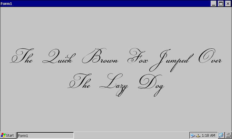 Adding Custom Fonts To the CUWIN