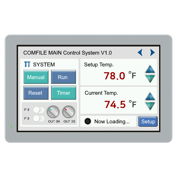 CHC-102WR - 10.2"  Water-Resistant Human Machine Interface (HMI) Panel PC
