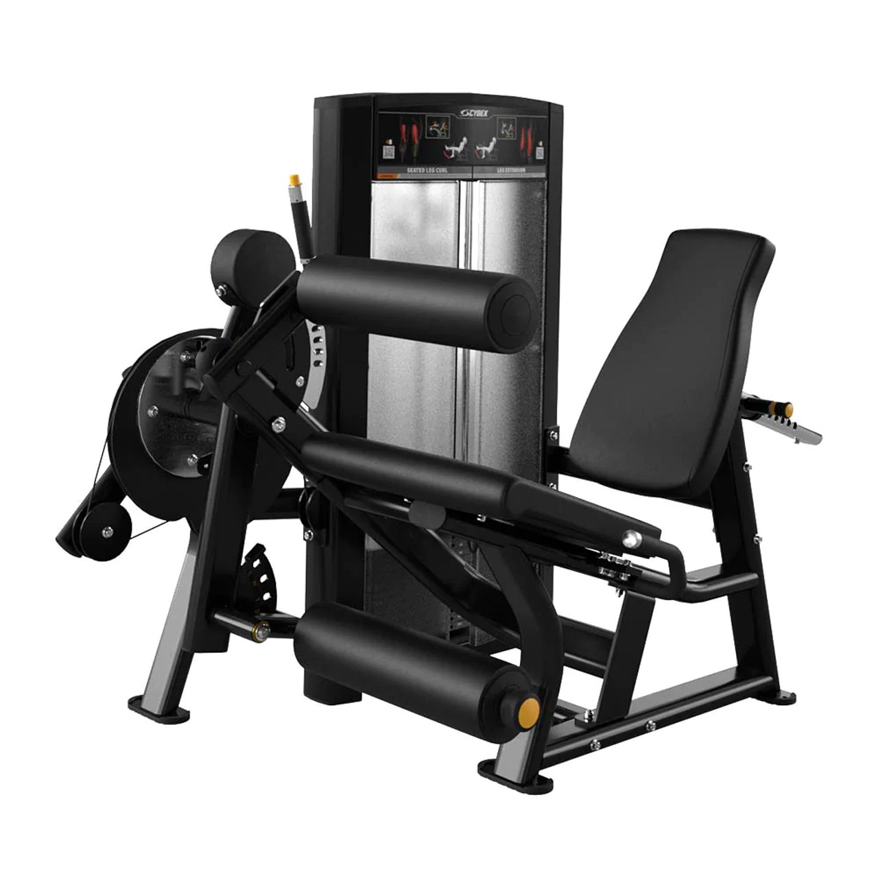 Gym machine for hamstrings & quadriceps: Technogym Dual Leg Curl