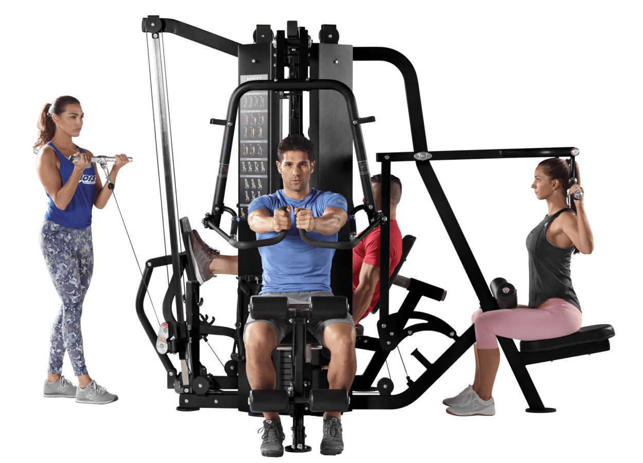 H-4400 4 Stack Multi Gym Strength Training Machine