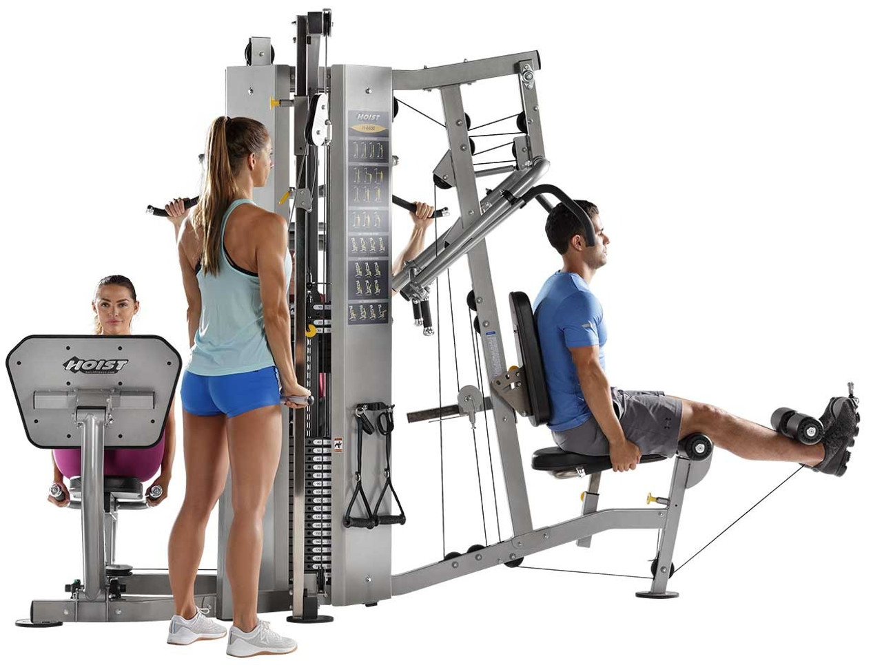 HOIST Fitness, H-4400 4 Stack Multi-Gym