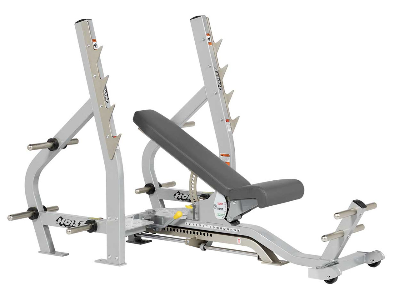 Shop the Hoist Fitness CF 2179 B 3 Way Olympic Bench Treadmill Outlet