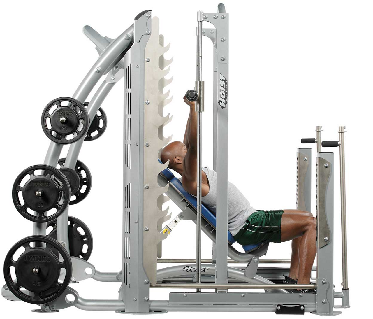 Hoist dual action leg press sales
