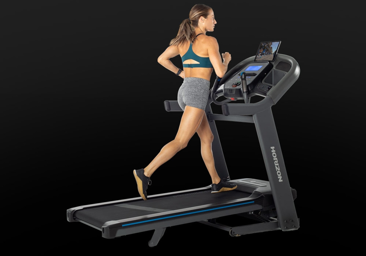 Shop the Horizon Fitness 7.4 At Treadmill Treadmill Outlet