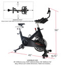 Spinning Blade Connected Spinner® Bike - Cardio