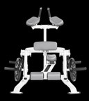 Hoist Fitness CF-3411 Commercial Kneeling Leg Curl