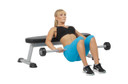 Hoist Fitness HF-5163 Flat Utility Bench - Strength Training