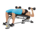 Hoist Fitness HF-5167 7 Position Folding F.I.D. Bench - Strength Training