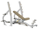 Hoist Fitness CF-2179-B 3-Way Olympic Bench - Strength Training