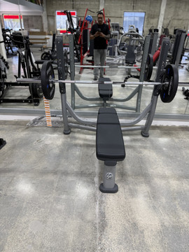 Life Fitness Olympic Flat Bench Outlet