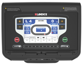 Landice U9 Upright Bike - Cardio