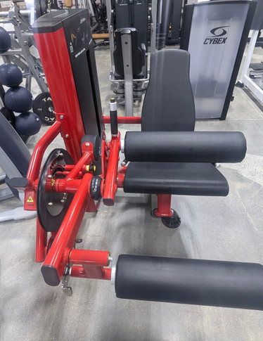 Life Fitness Red Axiom Series Seated Leg Curl/Extension
