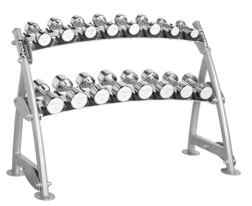 Hoist Fitness CF-3462-2 2-Tier Beauty Bell Rack