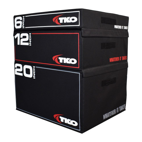 Tko Strength Stackable Foam Plyo Boxes