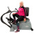 HCI Fitness PhysioStep LXT Recumbent Linear Cross Trainer with Swivel Seat