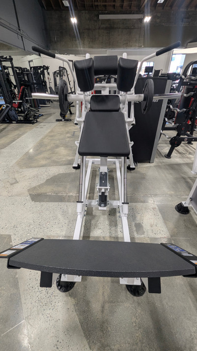 Life Fitness Hammer Strength Plate-Loaded Linear Hack Squat - Outlet
