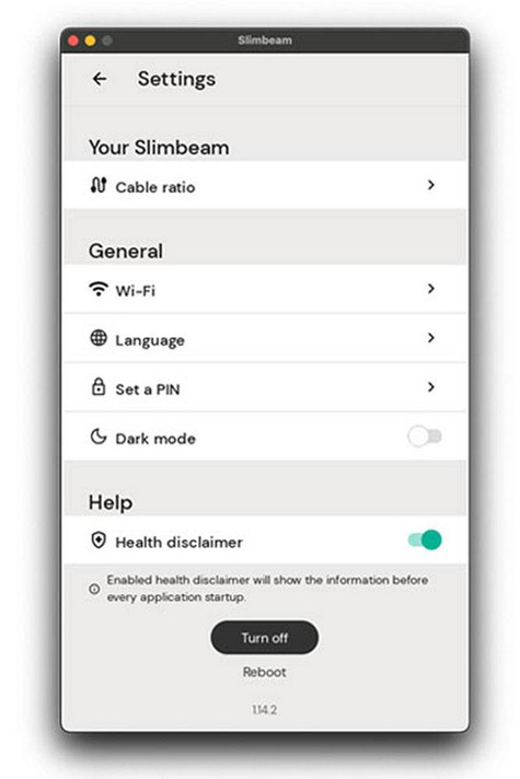SlimBeam Monitor - Strength Training